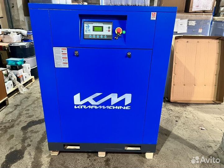 Винтовой компрессор KraftMachine 22 кВт в наличии