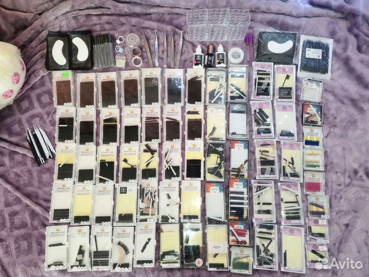 Готовый стартовый набор для наращивания ресниц