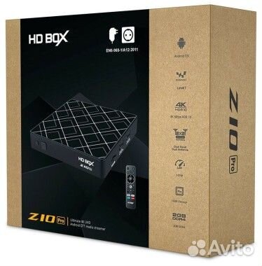 Андроид приставка для тв HD BOX Z10 PRO