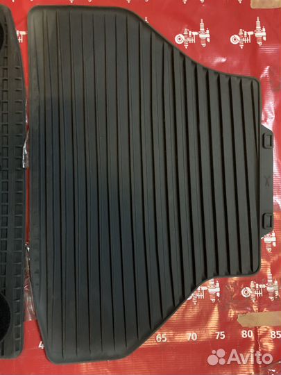 BMW X6 Ковры салона резиновые задние