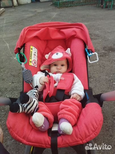 Коляска автокресло foofoo