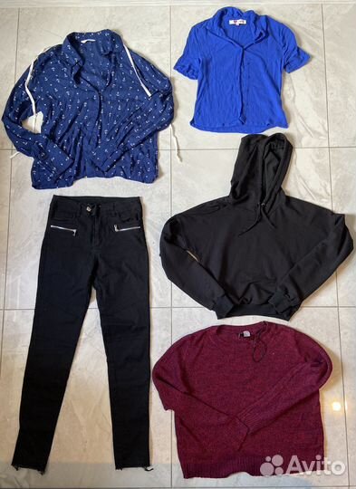 Пакеты вещей 40/42 Zara, H&M,Love Repiblic