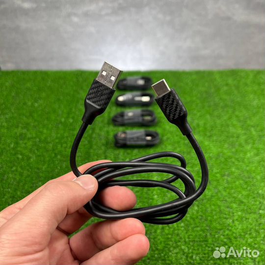 Кабель Pitaka USB to Type-C черный (OEM)
