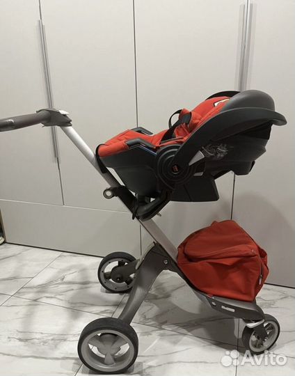 Коляска stokke xplory 3 в 1;