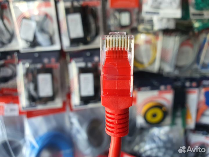 Интернет кабель патч-корд UTP, RJ45, CAT5E 0,5 кр