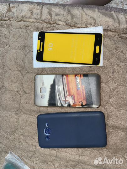 Чехол и стекло для samsung J2 prime