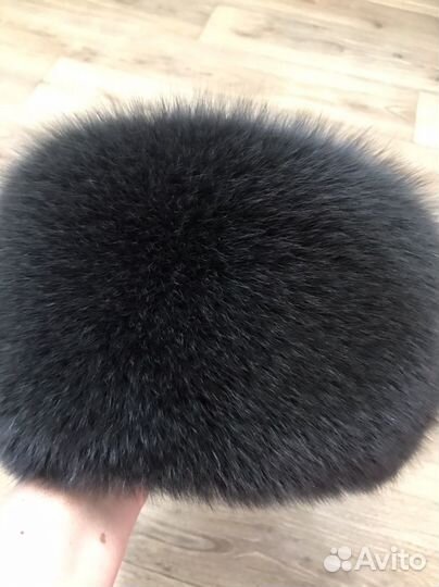 Шапка женская песец