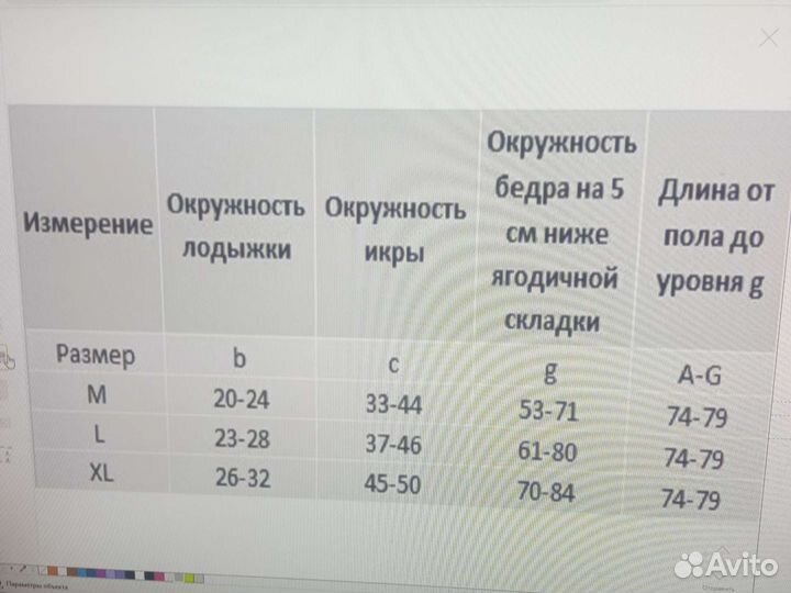 Компрессионные чулки 1 класс