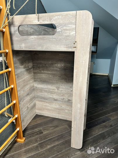 Кровать -чердак двухэтажная 190*90