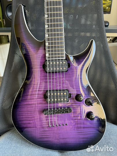 2023 ESP LTD H3-1000 See Thru Purple Sunburst