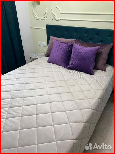 Декоративные бархатные наволочки 70*50 с руликом