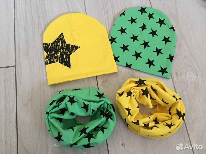 Комплект снуд и шапка 1-3г