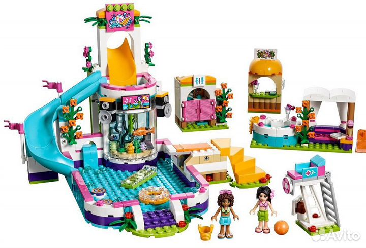 Конструктор 10611 Летний Бассейн Хартлейк Сити