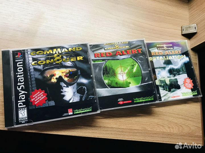 Игры для PS1 Command & Conquer и многое другое