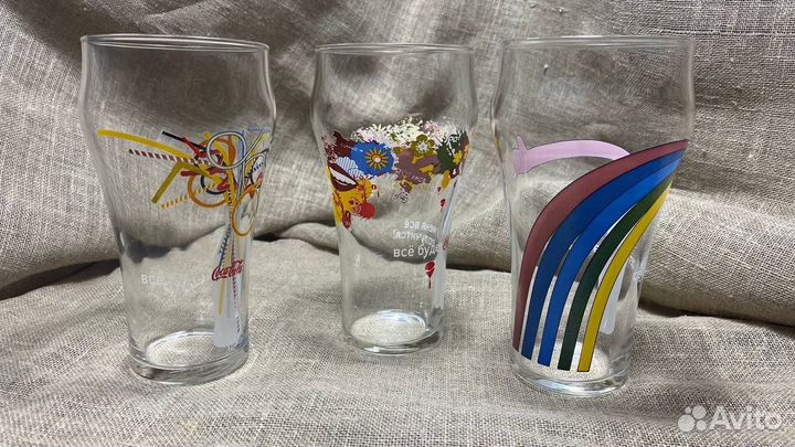 Набор коллекционных стаканов Coca-Cola