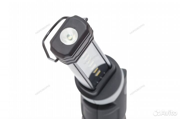 Лампа светодиодная 8+1, складная, аккумуляторная