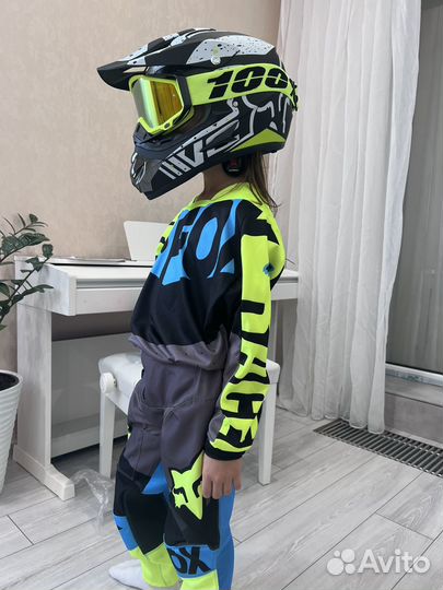 Мото экипировка джерси мотоштаны детские