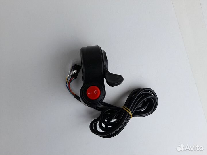 Ручка газа курок с кнопкой