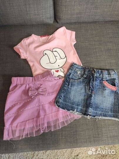 Пакет одежды для девочки 98