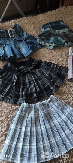 Одежда для девочки пакетом на 8-9 лет
