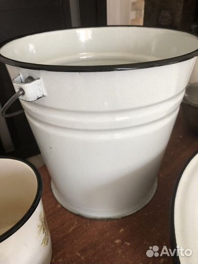 Ведро таз кружки сыпучие утятница металл СССР
