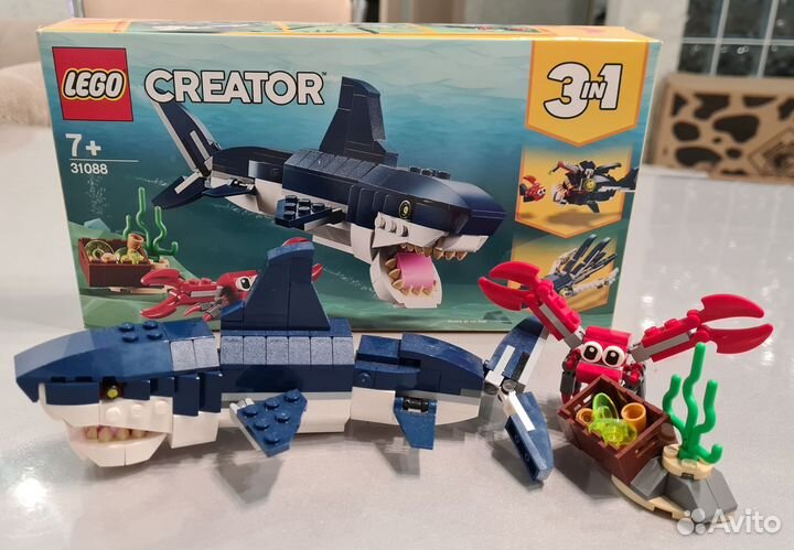 Lego Creator 31088 акула
