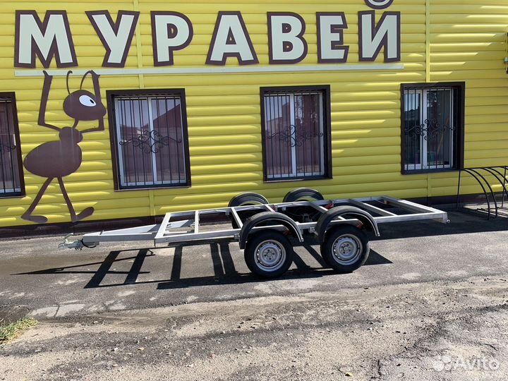 Прицеп-платформа 3,5*1,9м универсальный б/колёс