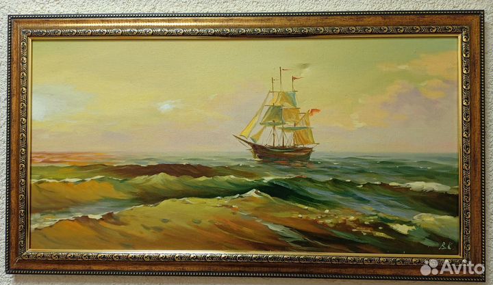 Корзун Крымский художник Сюжетная Картина