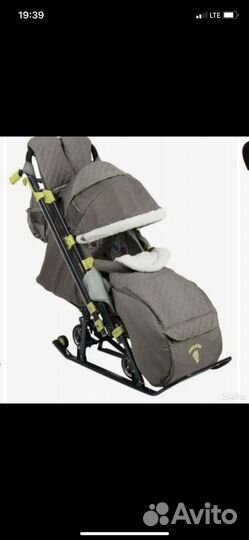 Санки коляска ника