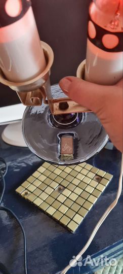 Светильник настольный винтаж СССР