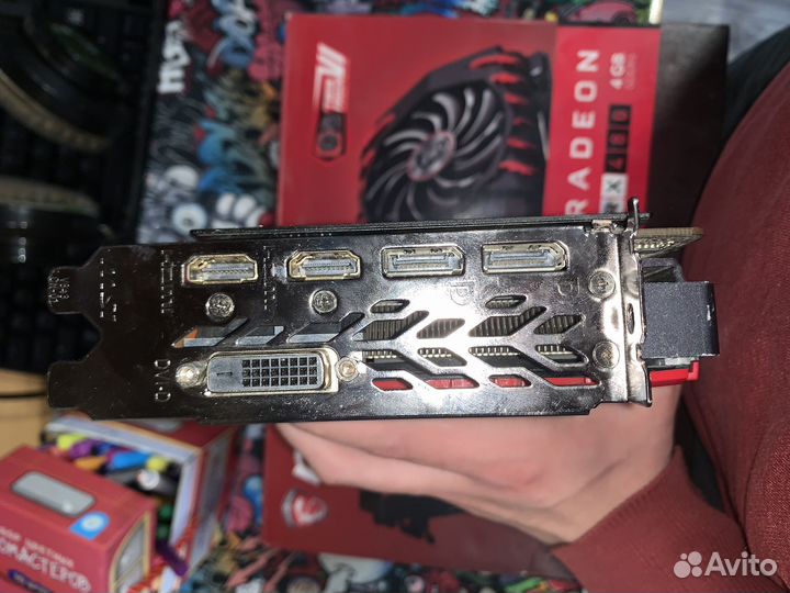 Видеокарта rx480 4gb