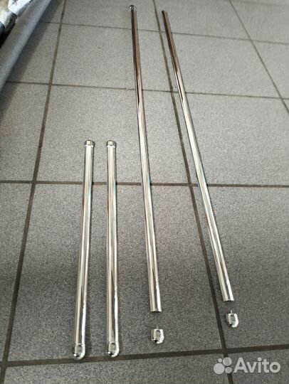 Молдинги хром Pajero 4