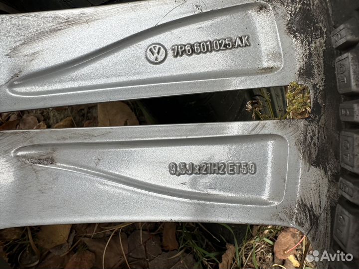 R21 Mallory оригинальный диск touareg R-line