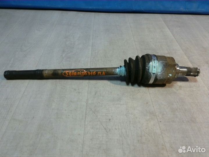 Привод полуось передний левый Hyundai Solaris 1