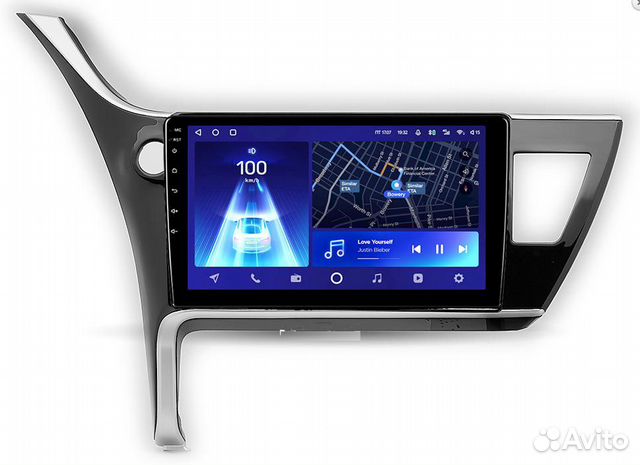 Android автомагнитола Toyota Corolla 2017+ GPS