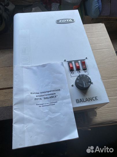 Электрический котел zota balance 3квт