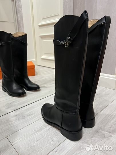 Сапоги женские натуральная кожа 38 весна