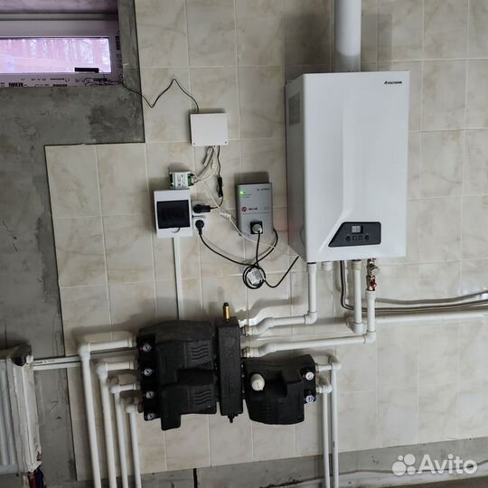 Монтаж отопления, водоснабжения. Тёплый пол