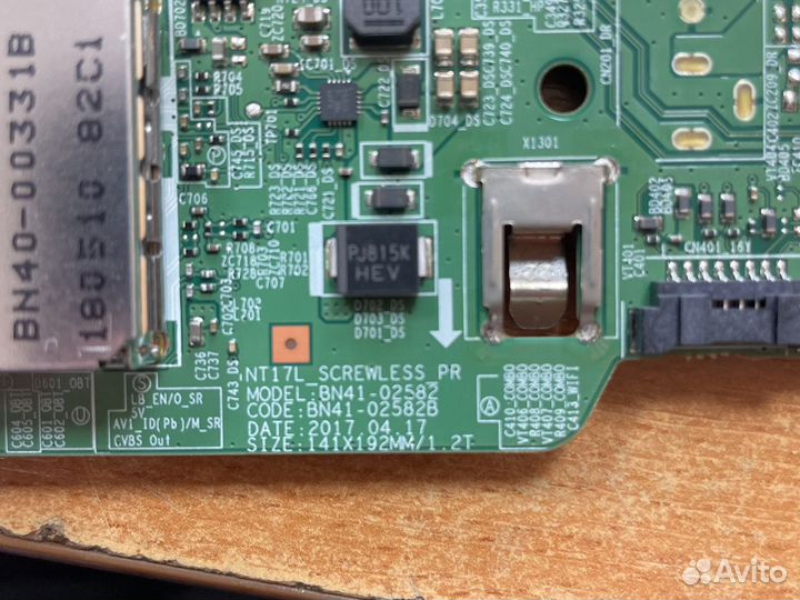 Платы телевизора