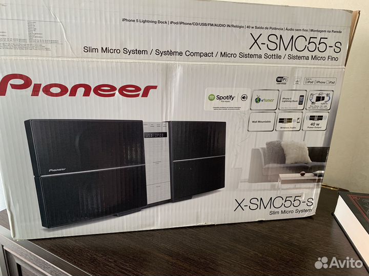 Музыкальный центр pioneer x-smc55-s