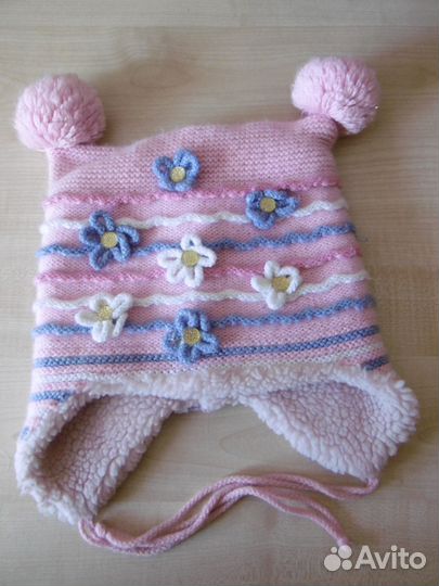 Шапка зимняя для девочки