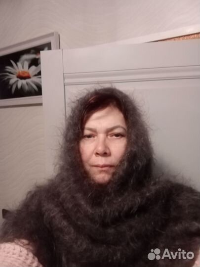 Пуховый платок новый