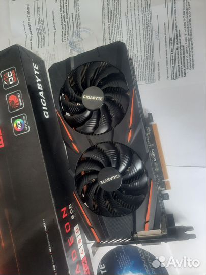 Видеокарта Gigabyte RX480 G1 Gaming 8GB