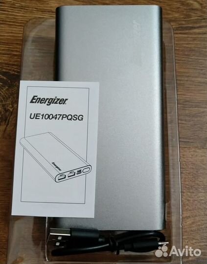 Пауэрбанк Energizer 10000 мА*ч