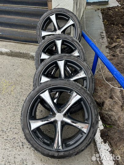 Диски r18 вместе с резиной