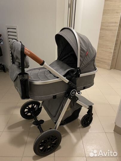 Коляска Luxmom 3 в 1 бу