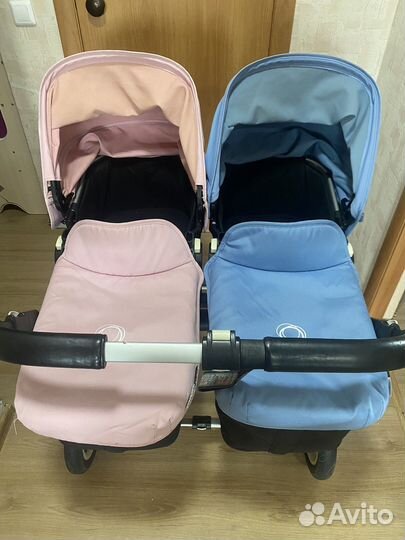 Коляска для двойни,погодок,bugaboo donkey twin