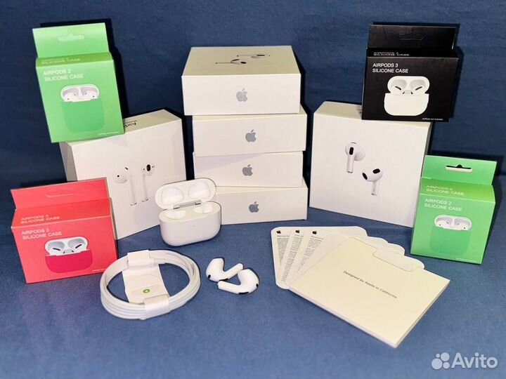 AirPods 2 / AirPods 3 Airoha + чехол