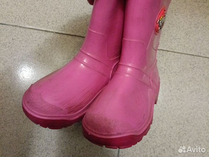 Детские резиновые сапоги 31