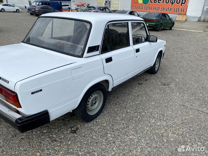 ВАЗ 2107 1.6 МТ, 2008, 75 000 км